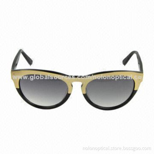 Cat-shaped Designer Sunglasses with Polarized Lens and UV400 Protection